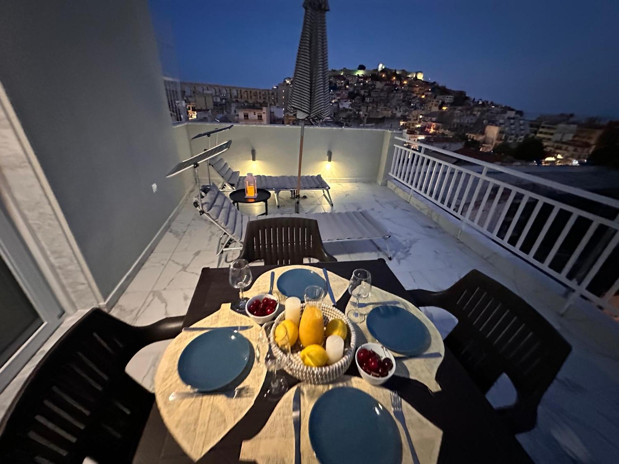 Appartamento Vista Kavala Center Esterno foto