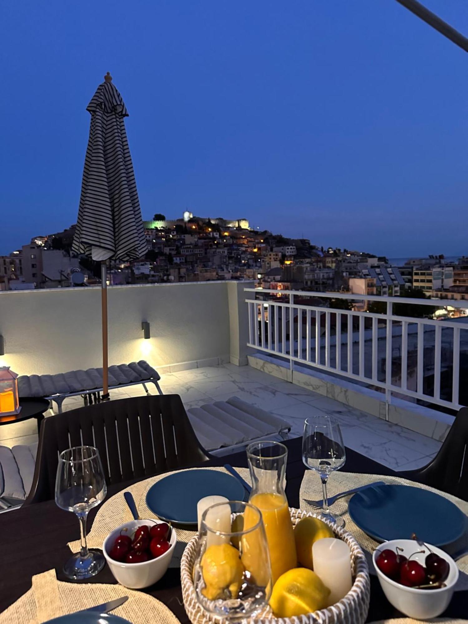 Appartamento Vista Kavala Center Esterno foto