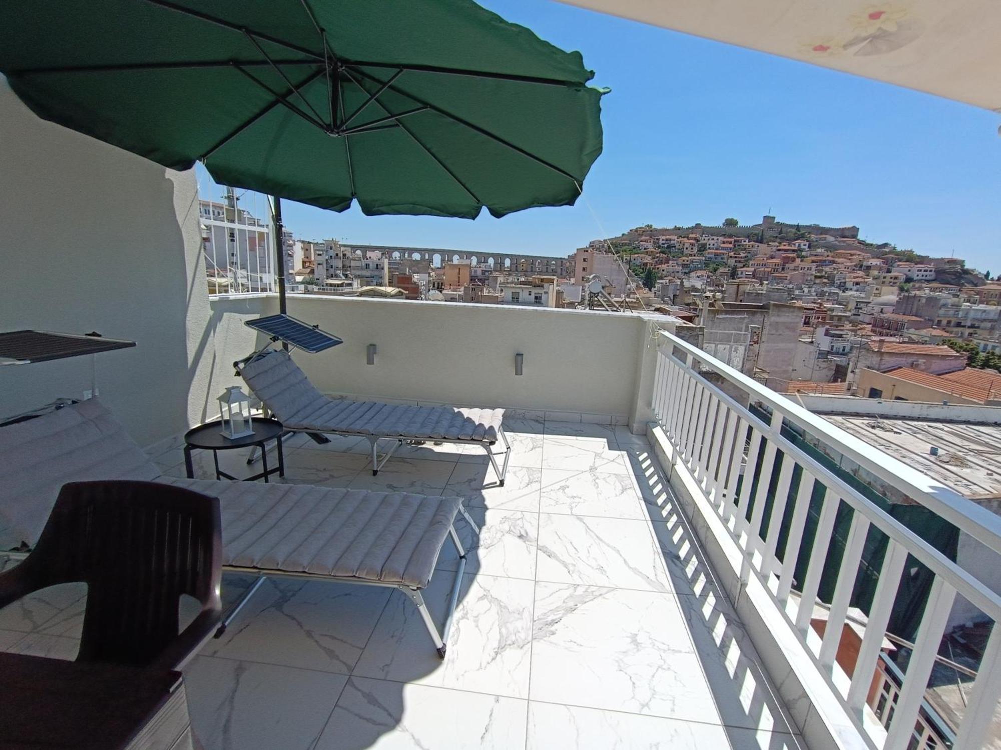 Appartamento Vista Kavala Center Esterno foto