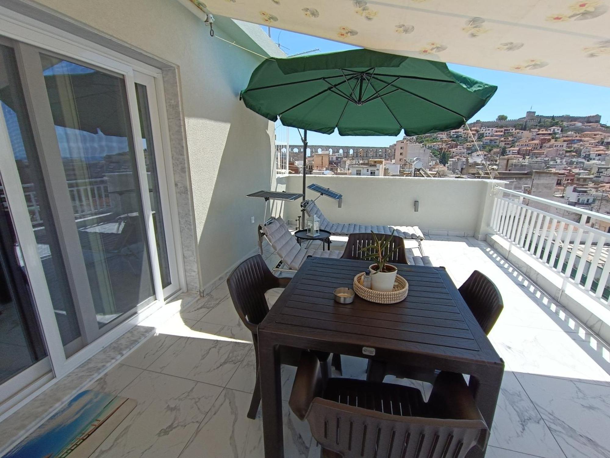 Appartamento Vista Kavala Center Esterno foto