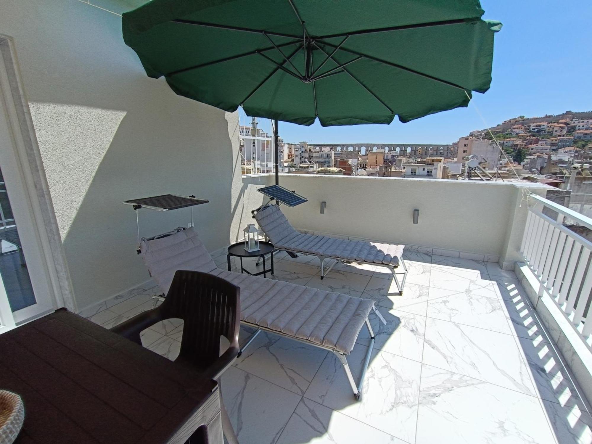 Appartamento Vista Kavala Center Esterno foto