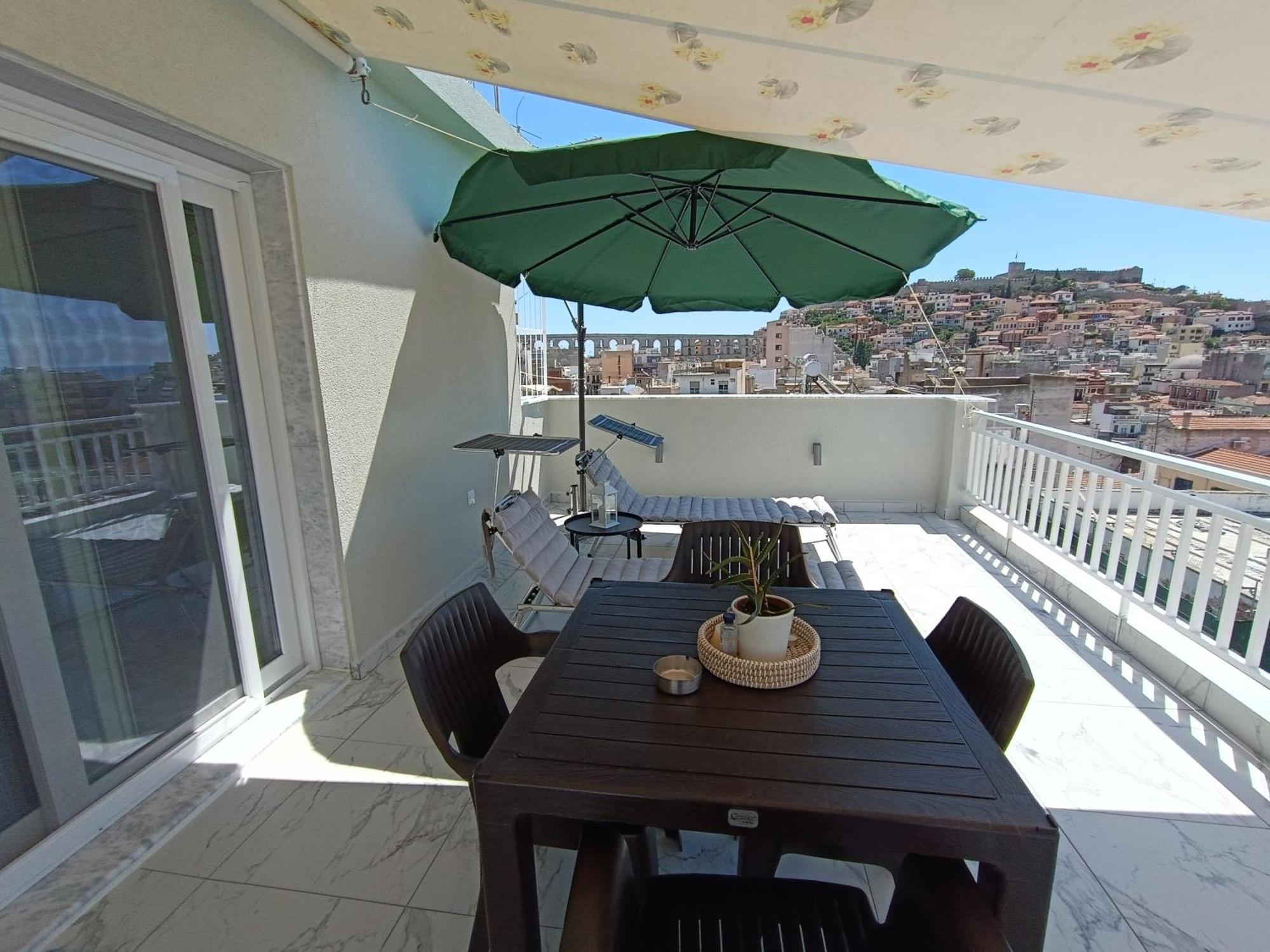 Appartamento Vista Kavala Center Esterno foto
