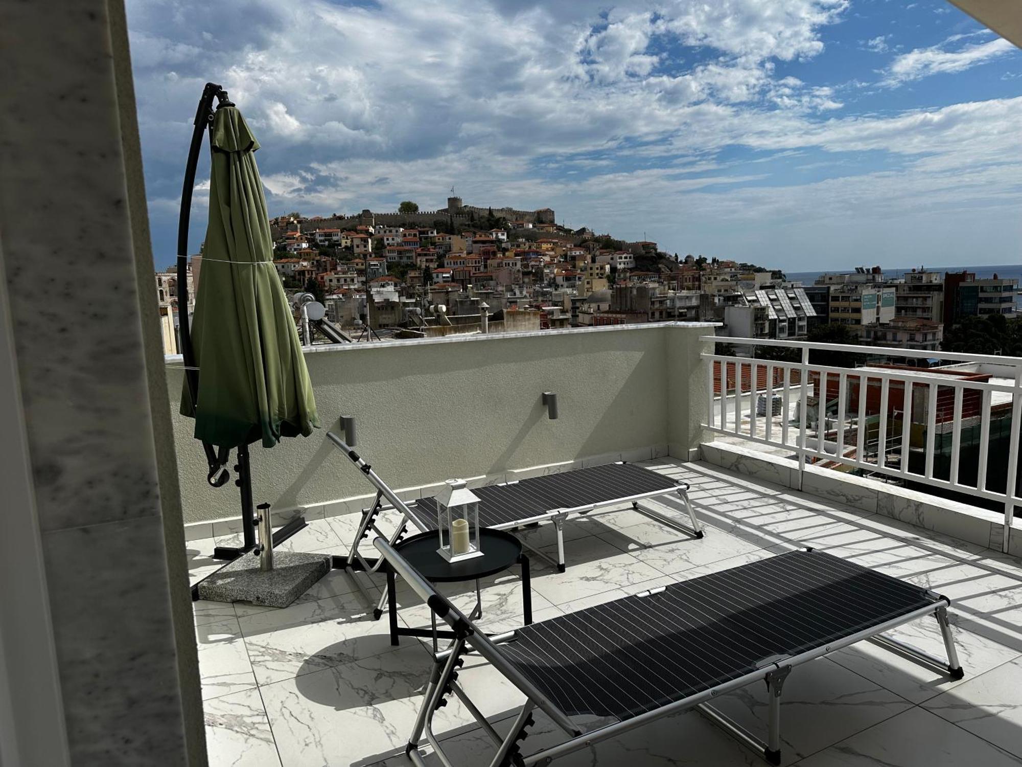 Appartamento Vista Kavala Center Esterno foto